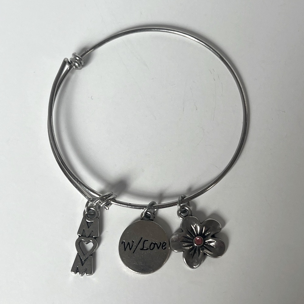 Alex and Ani Mom Charm Bracelet